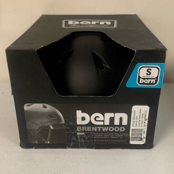 bern Brentwood Bike Helmet for Men SMALL, Multi Impact Protection with Visor - Picture 1 of 7